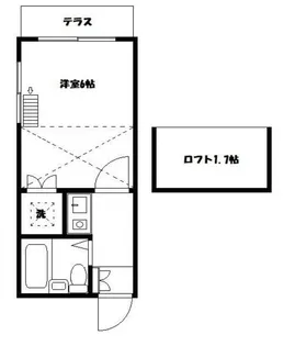 トピア下永谷【1階】の間取り