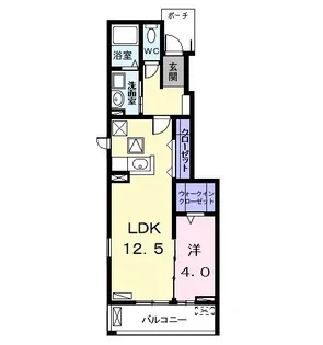 シェーネ【1階】の間取り