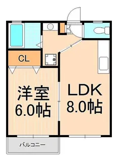 ブランシェ五反野【1階】の間取り