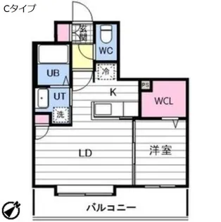 アルファスクエア宮の森3条【4階】の間取り