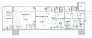 ラフィスタ大師前IV【4階】の間取り