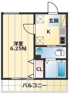 グラン山手【3階】の間取り