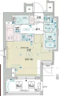 レオーネ押上キューブ【6階】の間取り