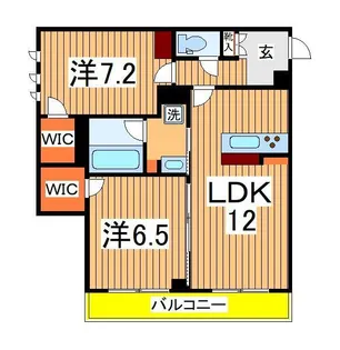 Astrum【3階】の間取り