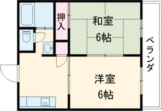シャンポールヒロセ【2階】の間取り