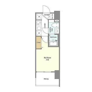La Douceur四ツ木West【6階】の間取り