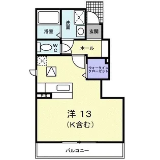パル スクエア I【1階】の間取り