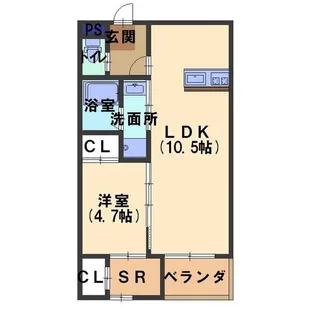 AERAS(アエラス)【3階】の間取り