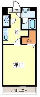 アイポート西棟【3階】の間取り