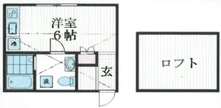 カルチェ・ラタン【1階】の間取り
