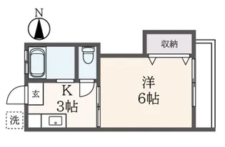 スカイライト【1階】の間取り