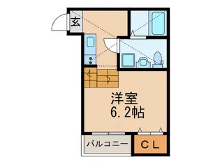ファンタジアン名駅西【1階】の間取り