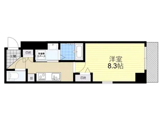 プラリア東田宮【4階】の間取り