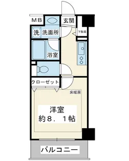 ジュネッタドリーム【5階】の間取り
