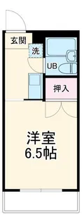 ハイシティ弥生【2階】の間取り