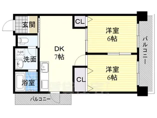アクミコーポ【8階】の間取り