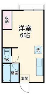 熊野ハイツ【2階】の間取り