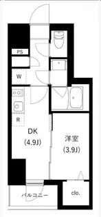 WHARF駒込【1階】の間取り