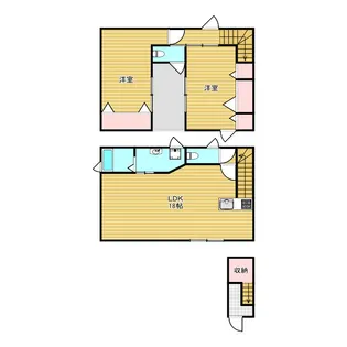 姫島長屋の間取り