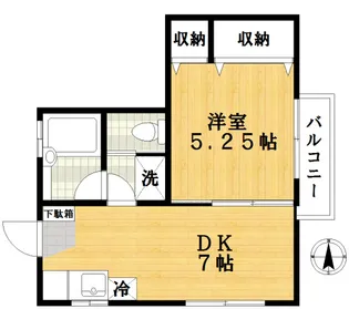 フェリーチェ【1階】の間取り