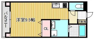 コートファイン【1階】の間取り