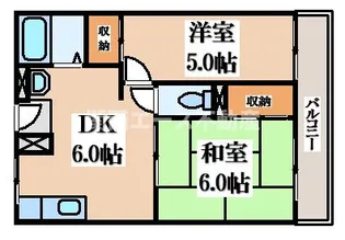 シャトーMO【1階】の間取り