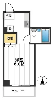 林田ビル【3階】の間取り
