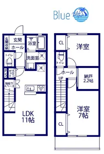 西鶴間KIガーデンズ 参番館の間取り