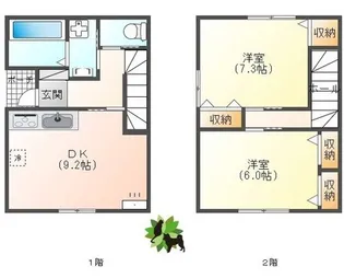 リリオかまどの間取り