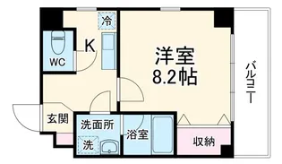 カーサ千種A【3階】の間取り