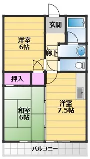 ニッコーハウス【1階】の間取り