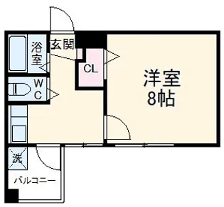 田中ビル【4階】の間取り