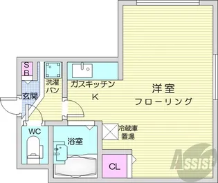 リリアムコート宮の森【3階】の間取り