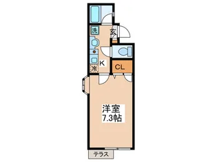 River Stone Plaza【1階】の間取り