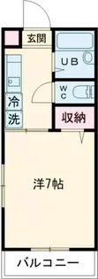 サングレーハイツ【1階】の間取り