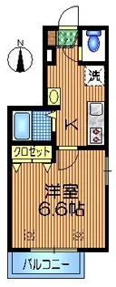 メゾン・ド・ピアレス【3階】の間取り