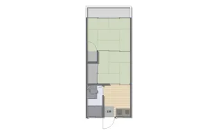粕谷ハイツ【1階】の間取り