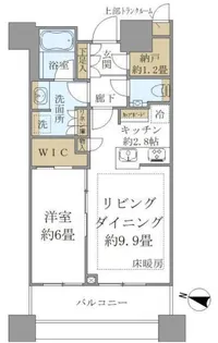 BrilliaTowers目黒ノースレジデンス【32階】の間取り