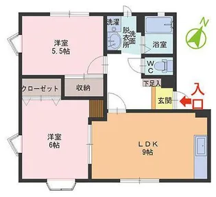 リバーメゾン【1階】の間取り