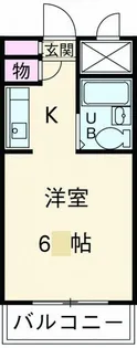 ウィンド津田沼【5階】の間取り