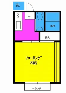 パル上屋敷【2階】の間取り