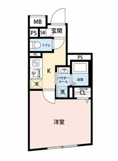 マイナビSTAYトワイライトヒルズ大崎【4階】の間取り