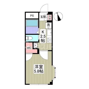 Queen’s Court【2階】の間取り