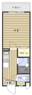 サンハイツ田中【2階】の間取り