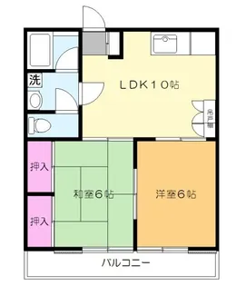 グリーンアネックス【1階】の間取り