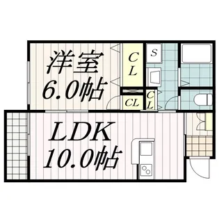 ベレーザ【2階】の間取り