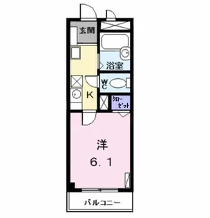 メゾンドティファニー【3階】の間取り