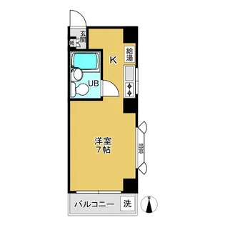 サンライズ【4階】の間取り