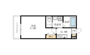 リーフクロスヒルズ【4階】の間取り