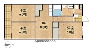 コンフォール【2階】の間取り